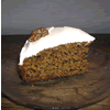 home made carrot cake